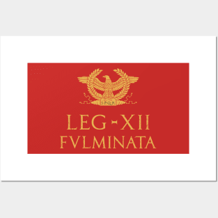 Legio XII Fulminata Roman Legion Posters and Art